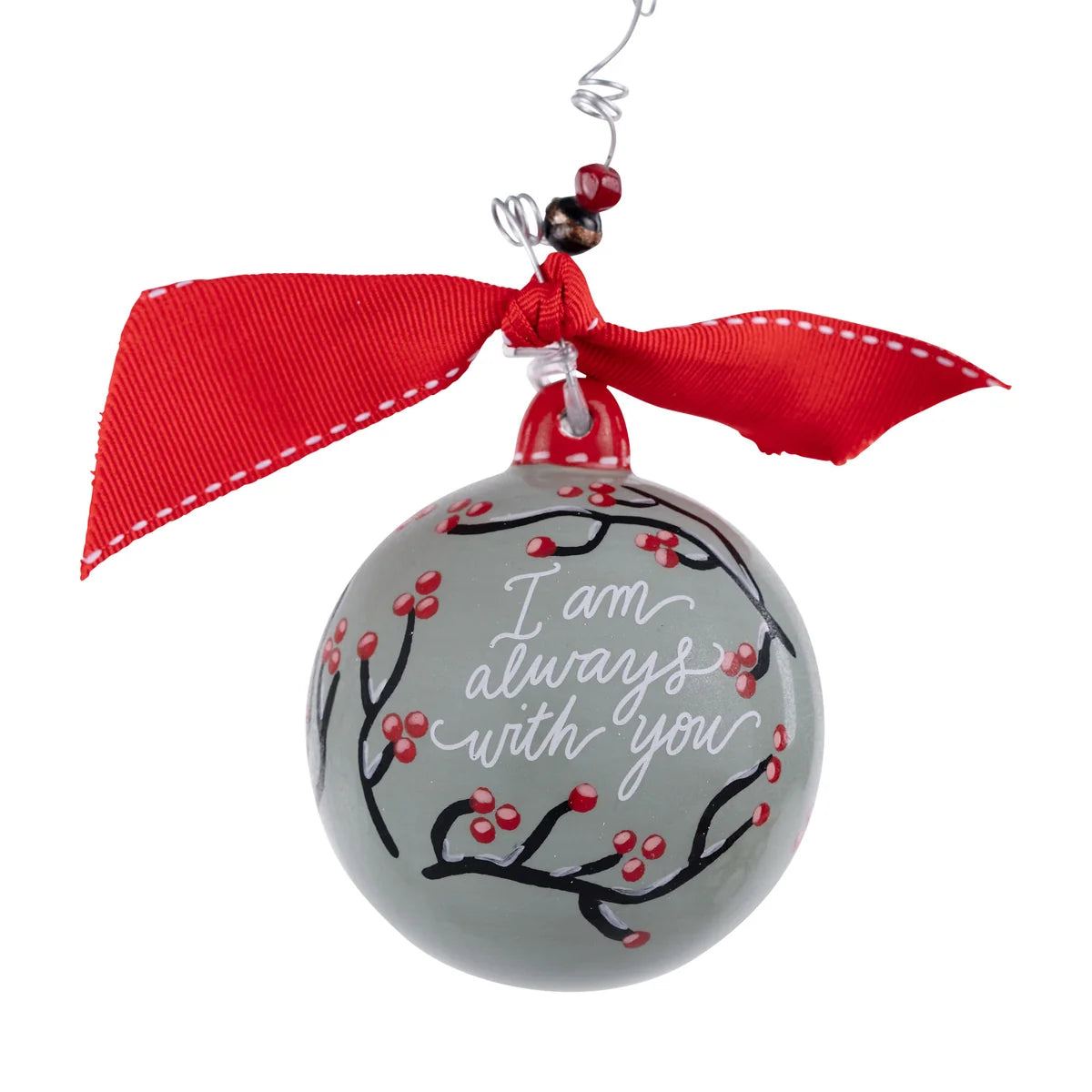 Red Bird Always With You Ornament