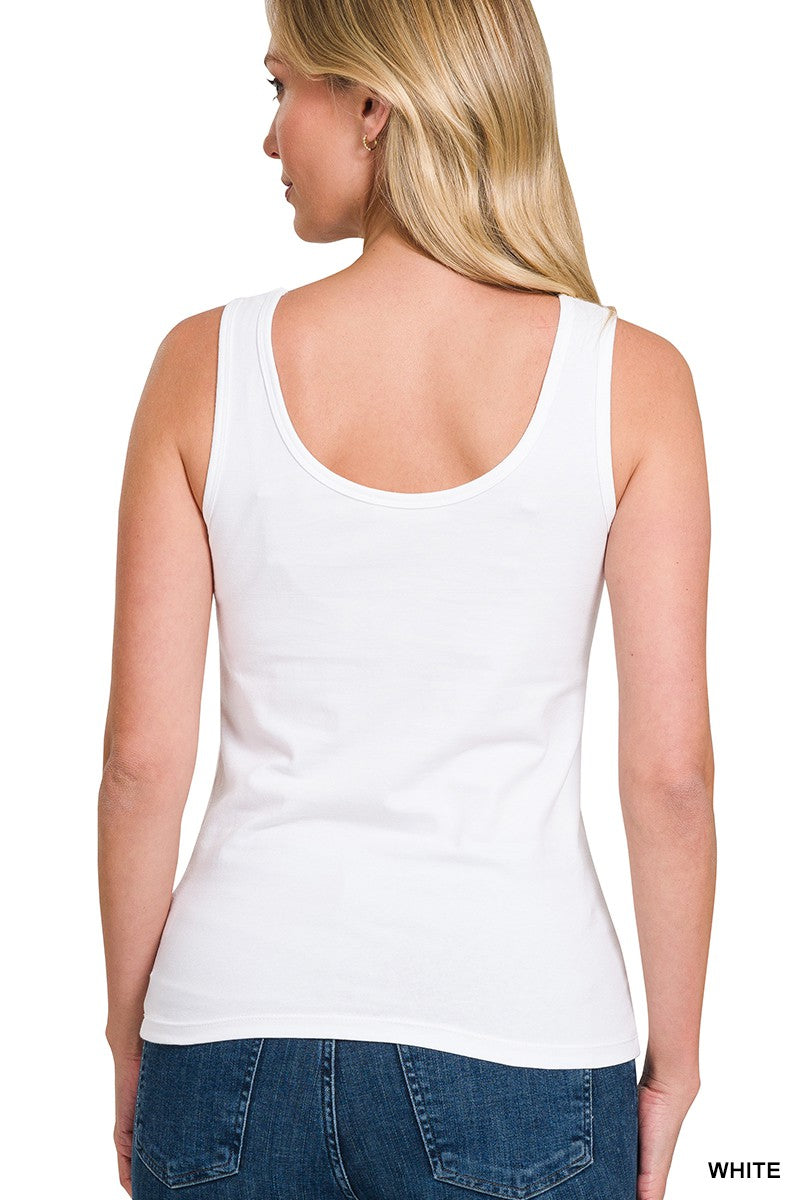 Cotton Crop Tank Top