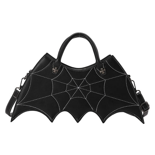 Punk Style Halloween Party Bat Crossbody Bag