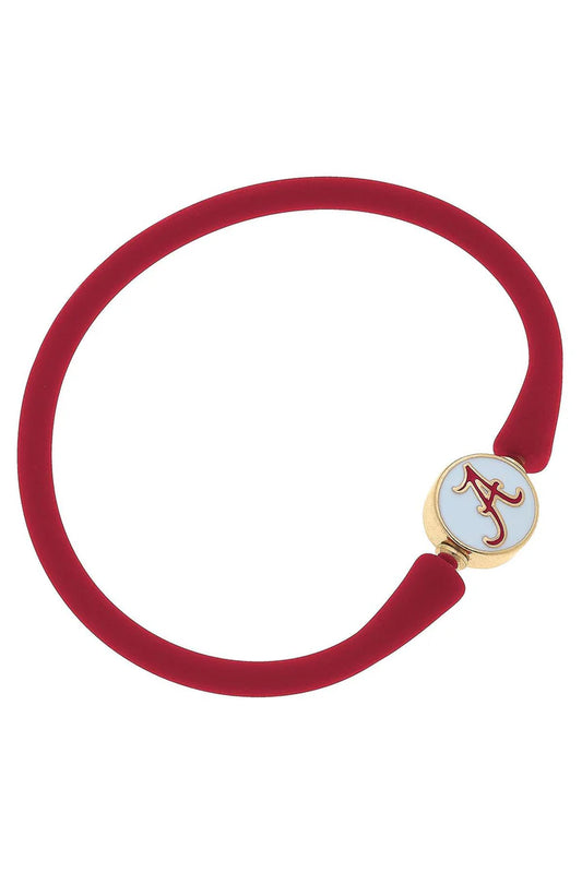 Canvas Style - Alabama Volunteers Enamel Silicone Bali Bracelet