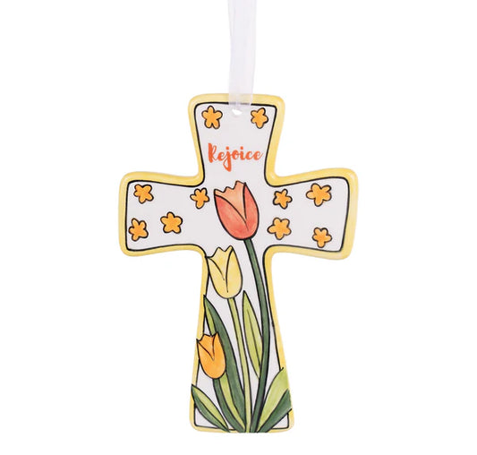 Rejoice Tuilps Cross