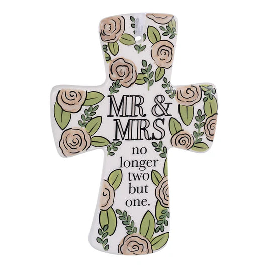 Mr. & Mrs. No Longer Two But One Cross