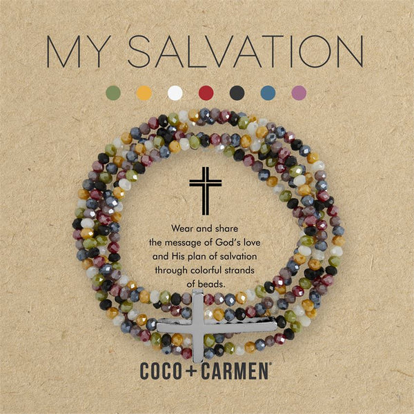 My Salvation Cross Bracelet