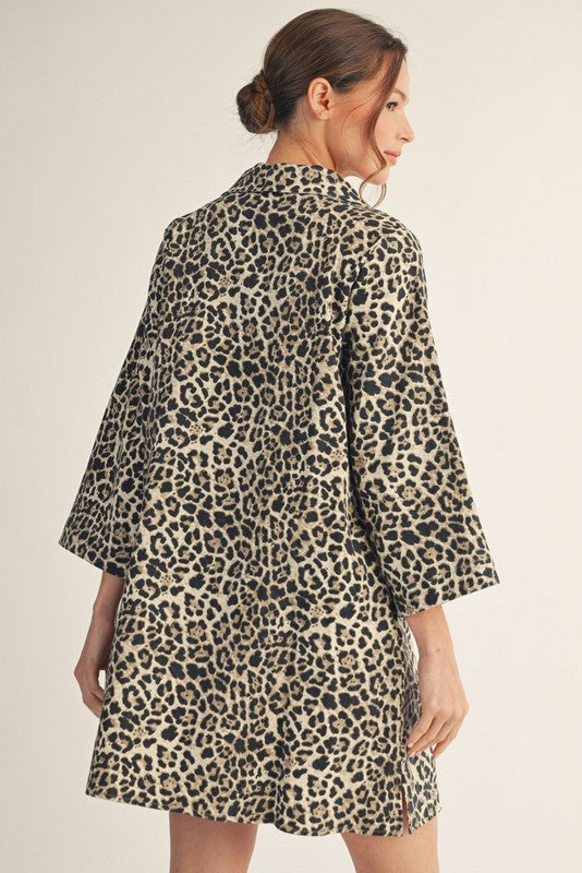Leopard Shift Dress