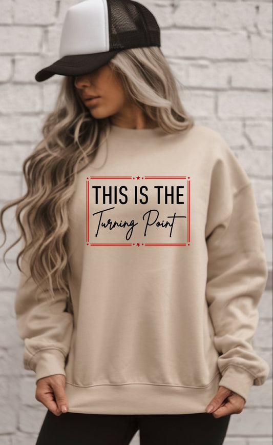 Turning Point Graphic Crewneck Sweatshirt