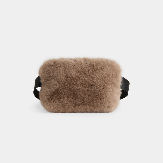 Estelle Faux Fur Sling Bag Coco + Carmen