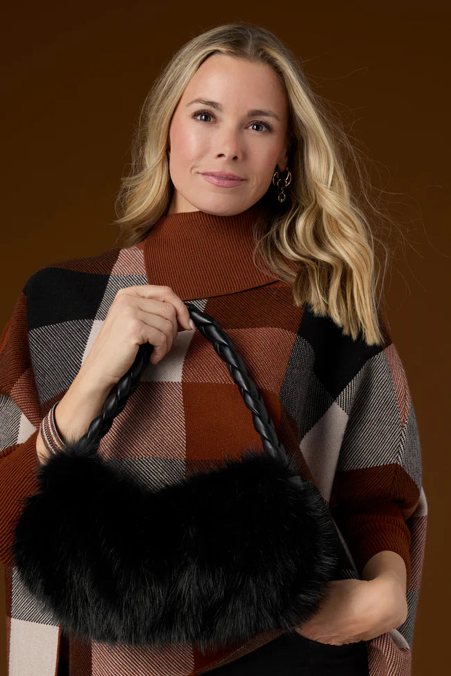 Gia Faux Fur Mini Tote