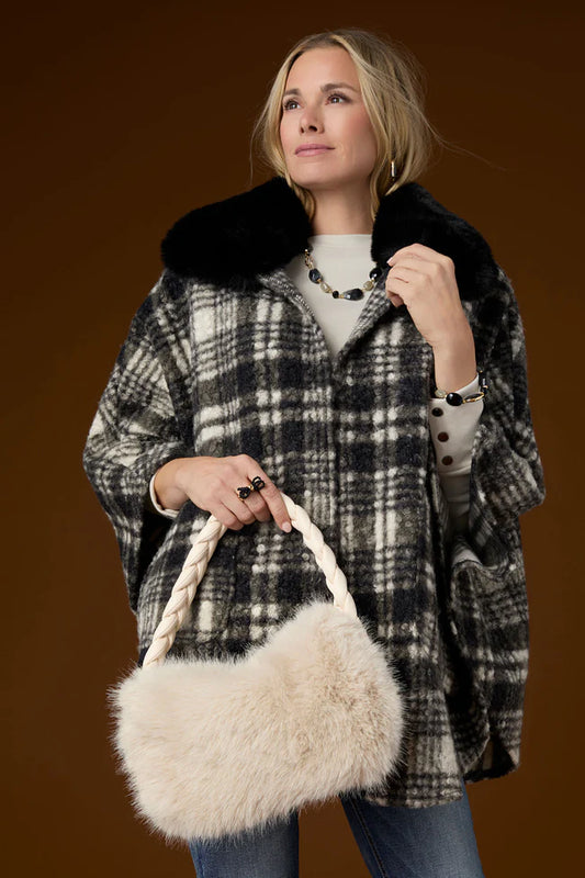 Gia Faux Fur Mini Tote