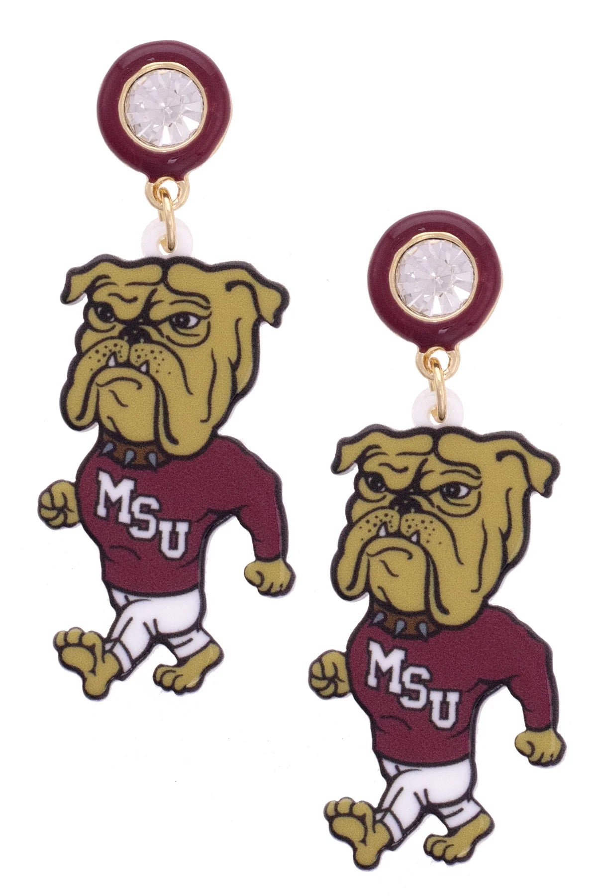 Resin Mascot Earrings