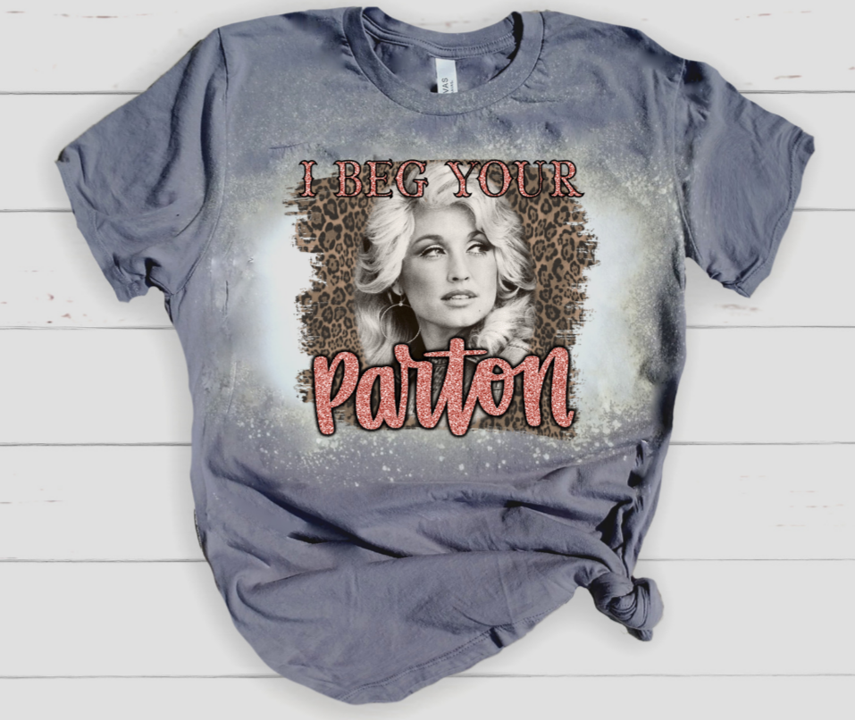 I Beg Your Pardon Bleached T-Shirt