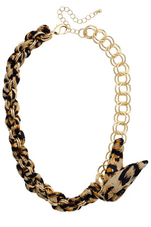 Maia Chain Scarf Necklace