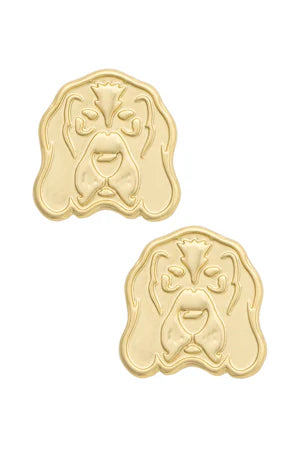 Tennessee Vols 24K Stamped Logo Stud Earrings