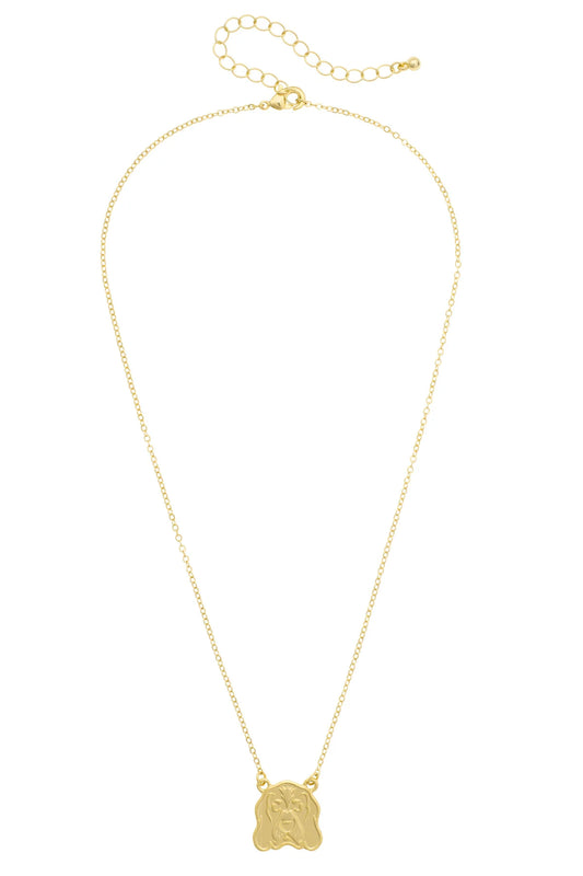 Tennessee Vols 24K Stamped Logo Necklace