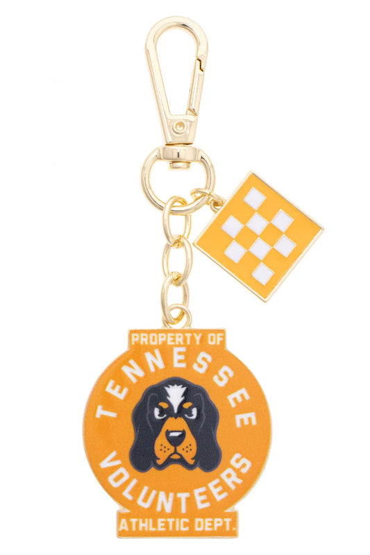Tennessee Vols Vintage Athletic Department Enamel Bag Charm