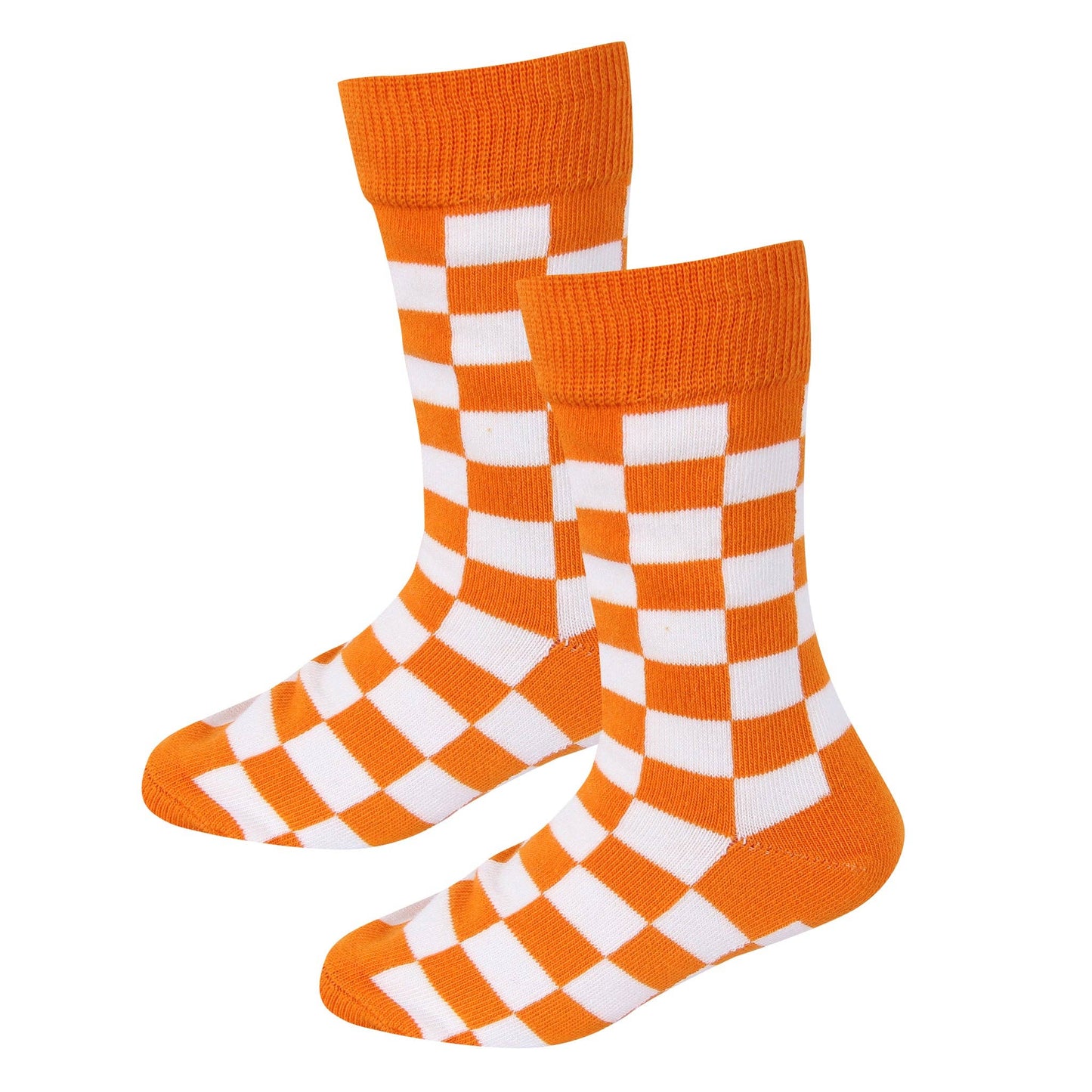 Barrel Down South - Kids Orange and White Socks