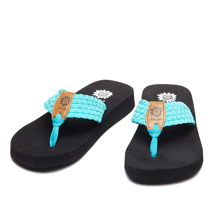 Turquoise Soleil Flip Flop