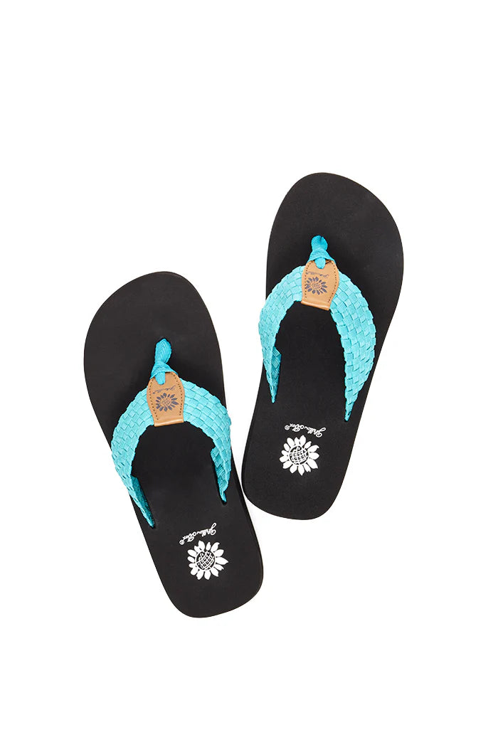 Turquoise Soleil Flip Flop