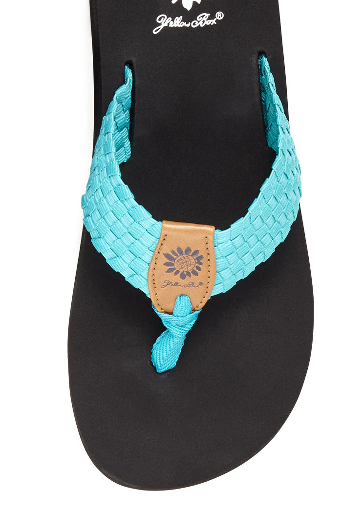 Turquoise Soleil Flip Flop