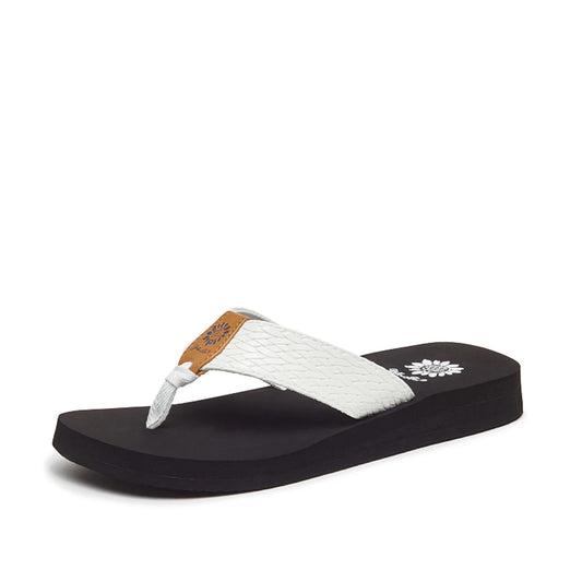 Yellow Box Flax Flip Flop