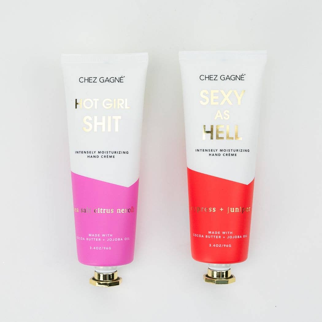 Chez Gagné - Sexy As Hell - Cypress +Juniper - Vegan Hand Crème - 3.4oz