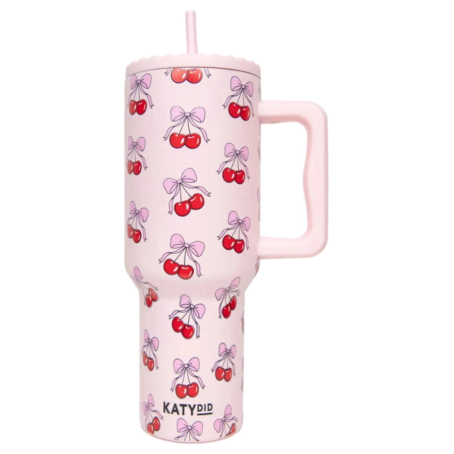 Cherry Bow 38 oz Tumbler Cup