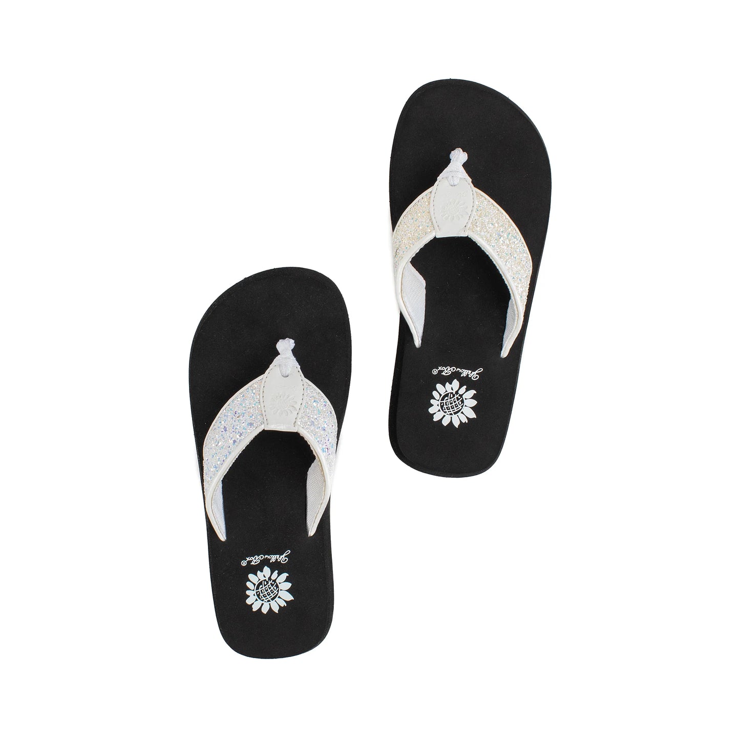 Yellow Box White Feliks Flip Flop