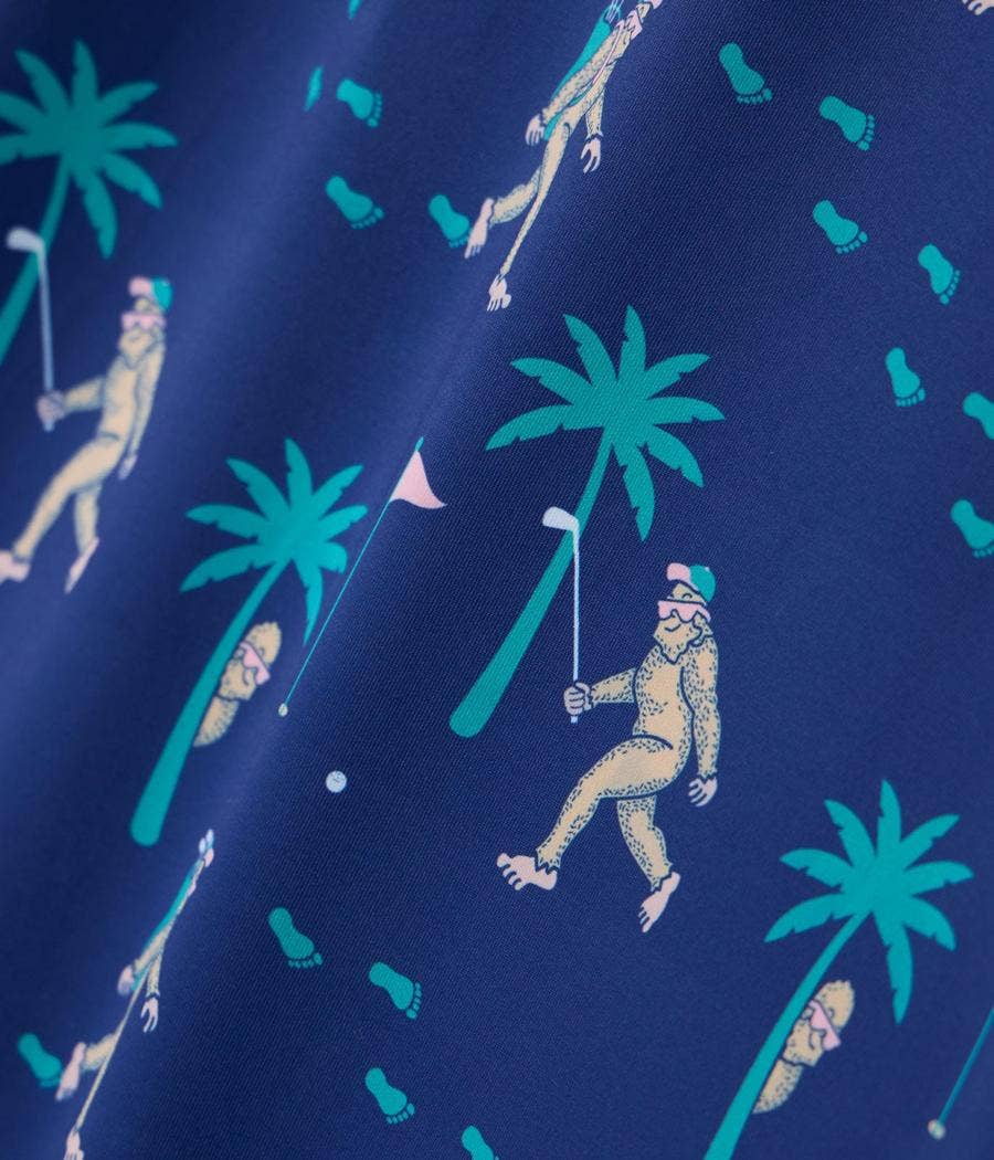 Tipsy Elves - Bigfoot Bogey Golf Polo - Kid's Youth Polo Shirt: XS (5)