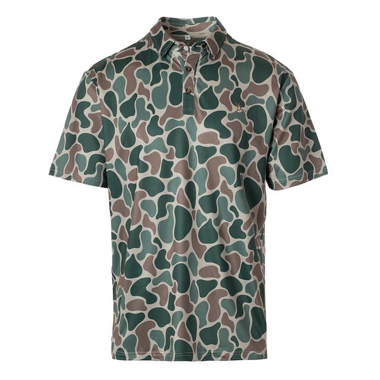 Fieldstone - Sporting Lifestyle Brand - Roost Camo Polo (RW-155): L