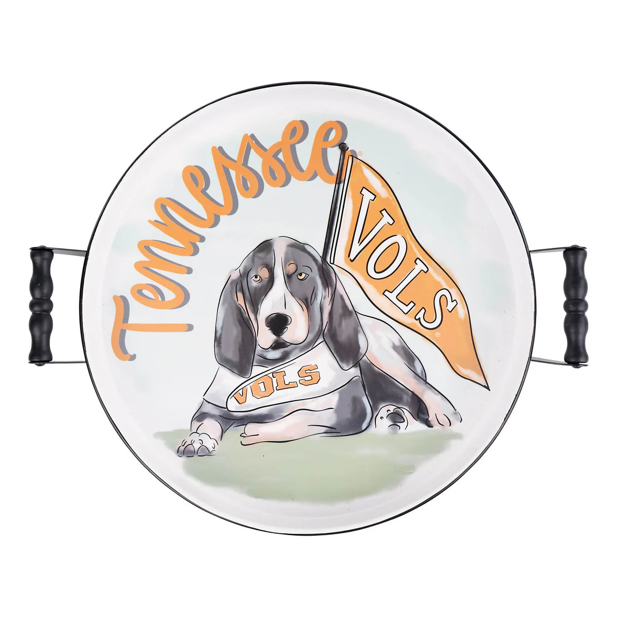 Tennessee Mascot Enamel Tray