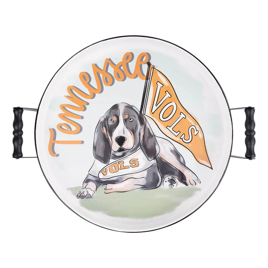 Tennessee Mascot Enamel Tray