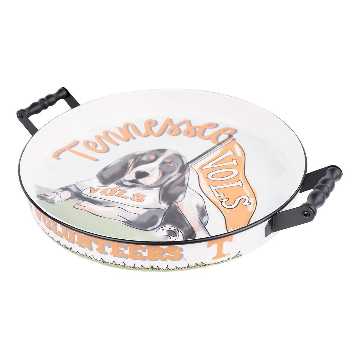 Tennessee Mascot Enamel Tray
