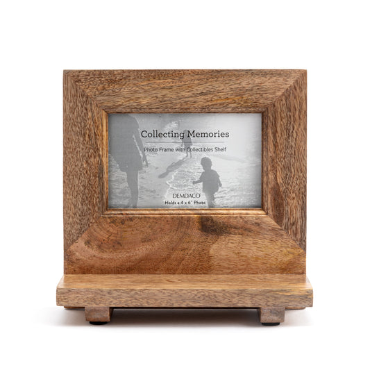 Collecting Memories Mango Wood Frame