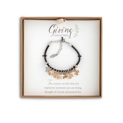 Demdaco Cross Charm Bracelet
