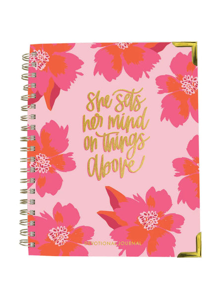 Mary Square Devotional Journal | She Sets Her Mind