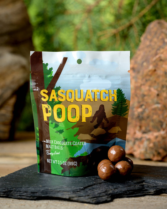 Genesee Candy Land - Sasquatch Poop (chocolate covered malt balls)