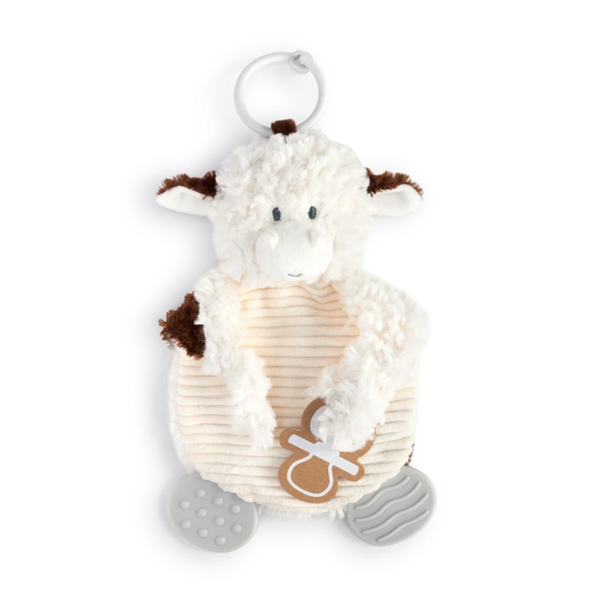 Cow Teether Buddy - 7x10in