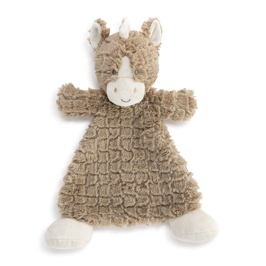 Penny Pony Rattle Blankie - 13x11in