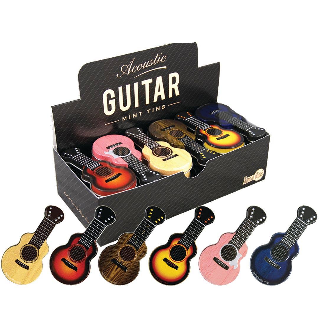 AmuseMints - Acoustic Guitar Shaped Mint Tins