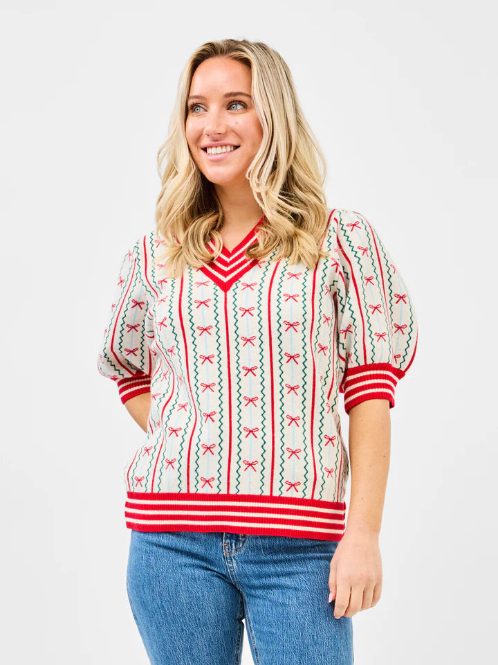 Faith Sweater | In A Bow Ivory