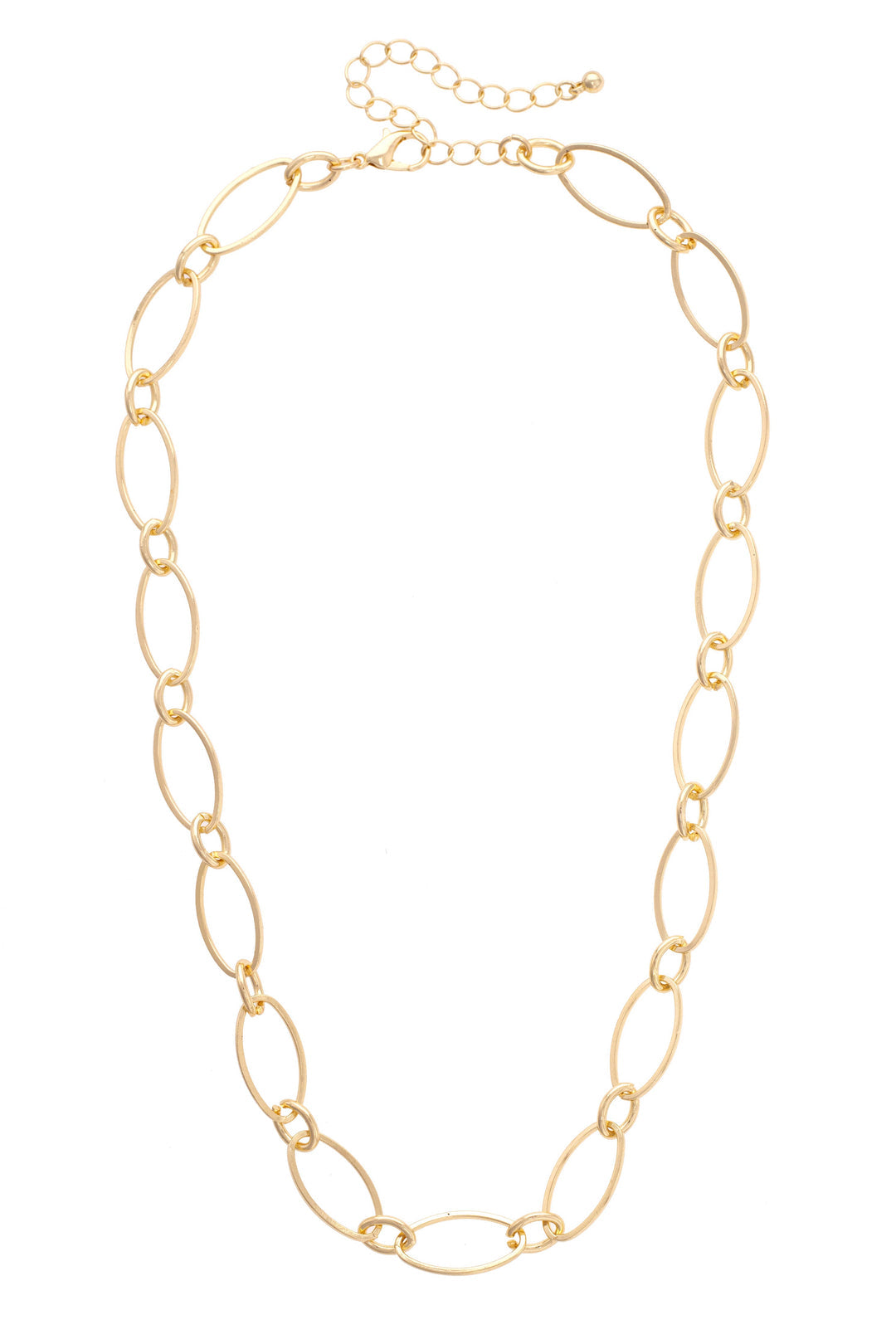 Canvas Robyn Dainty Oval Link Necklace