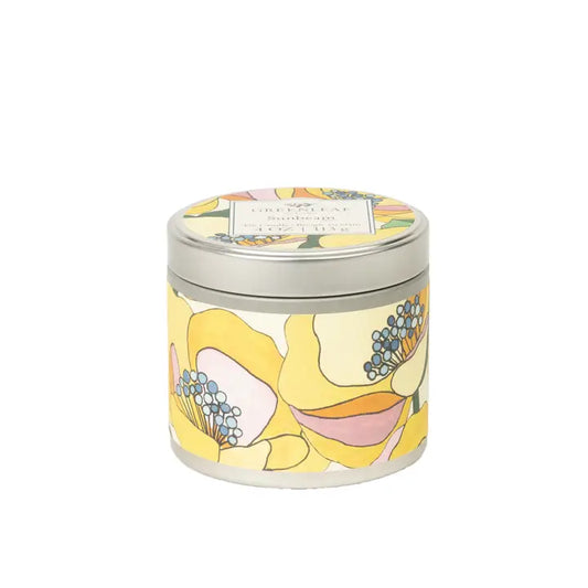 Sunbeam Tin Candle