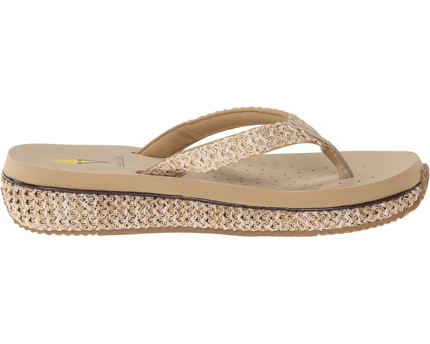 Very Volatile Gold Palau Thong Sandal