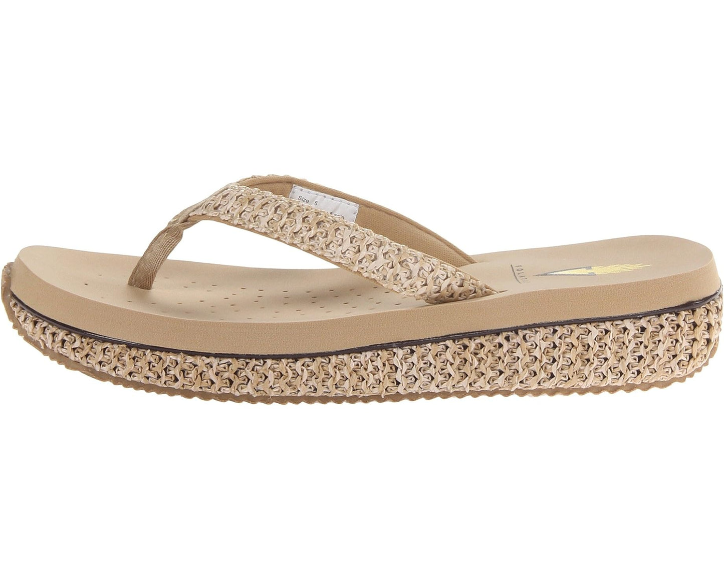 Very Volatile Gold Palau Thong Sandal