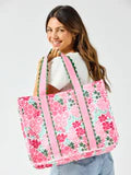 Monaco Tote Bag | Petal Perfect Pink