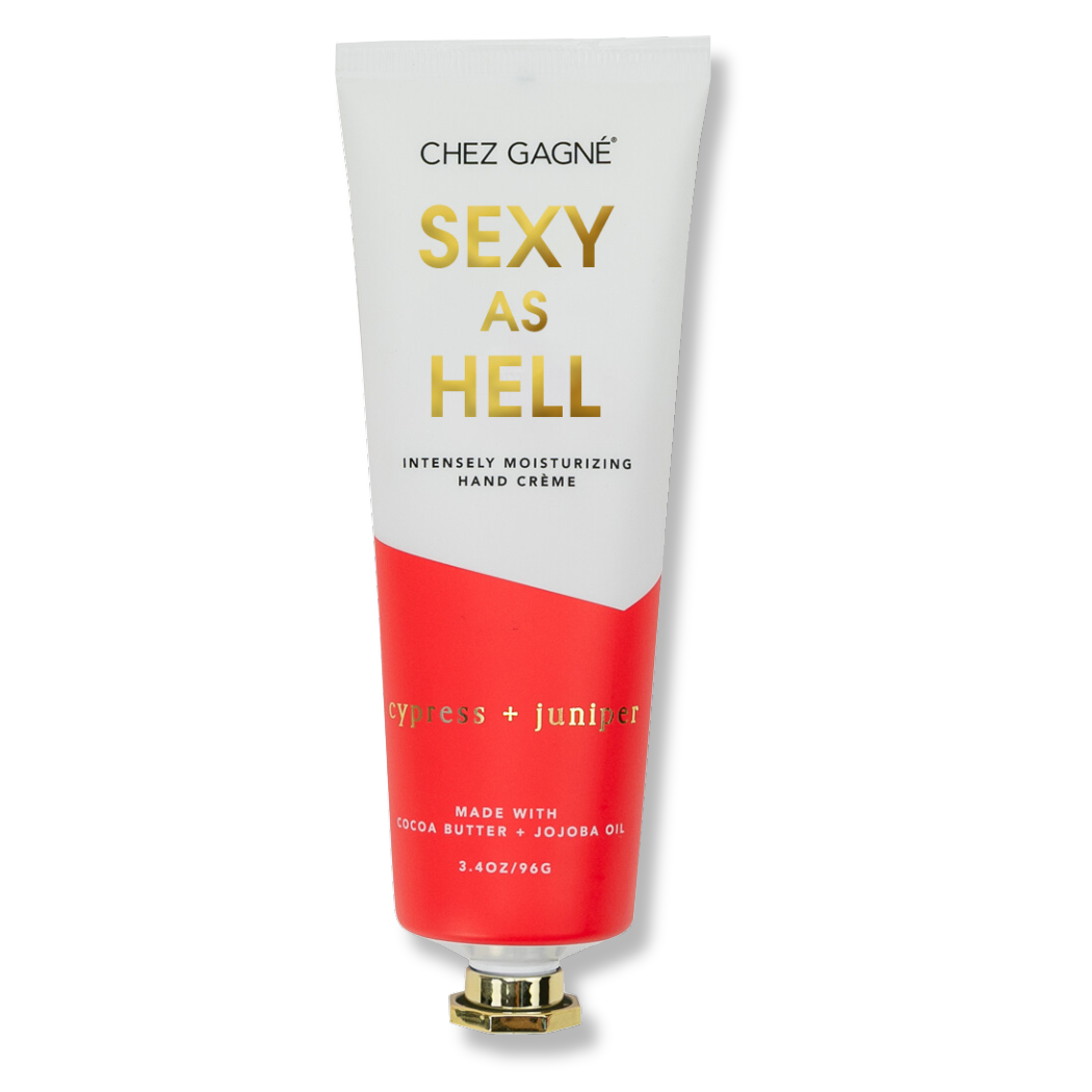 Chez Gagné - Sexy As Hell - Cypress +Juniper - Vegan Hand Crème - 3.4oz