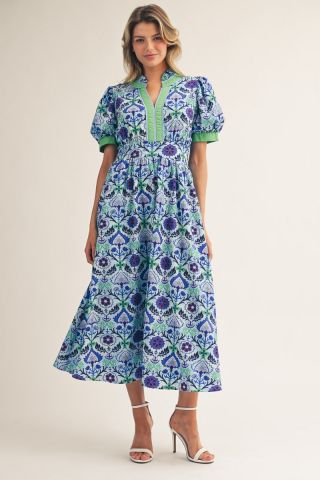 Blue Mix Dress