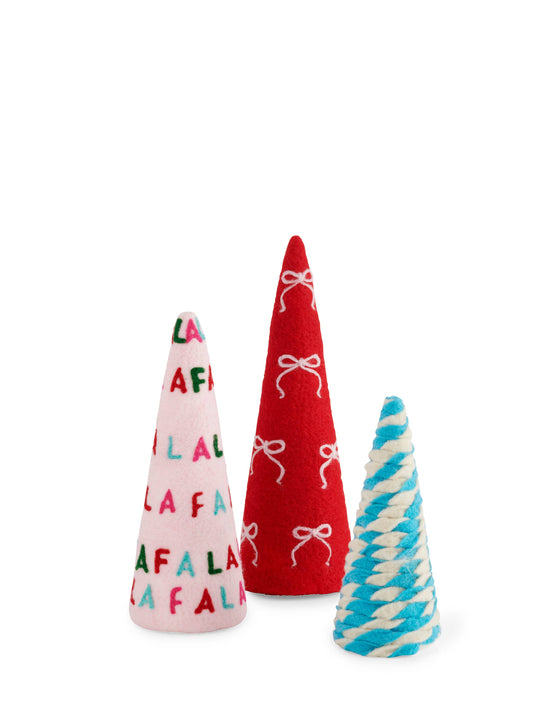 Shiraleah "FA LA LA" DECORATIVE TREES