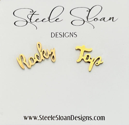 Rocky Top Earrings- University of Tennessee