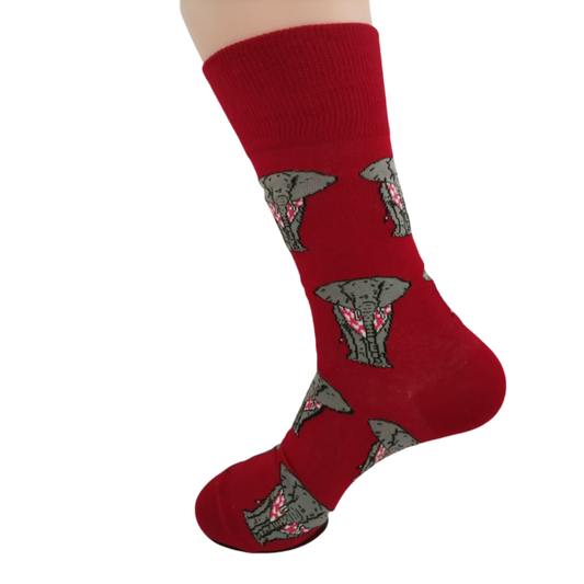 Barrel Down South - Elephant AL Front Socks