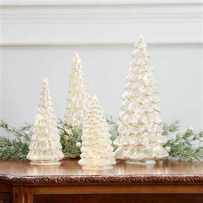 Gold  Mecury Glass Tree